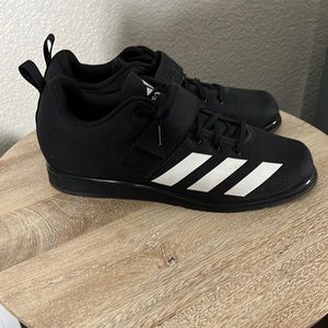 ADIDAS Powerlift 4 Core Black White Men’s size 12 🏋️ Worn Once
